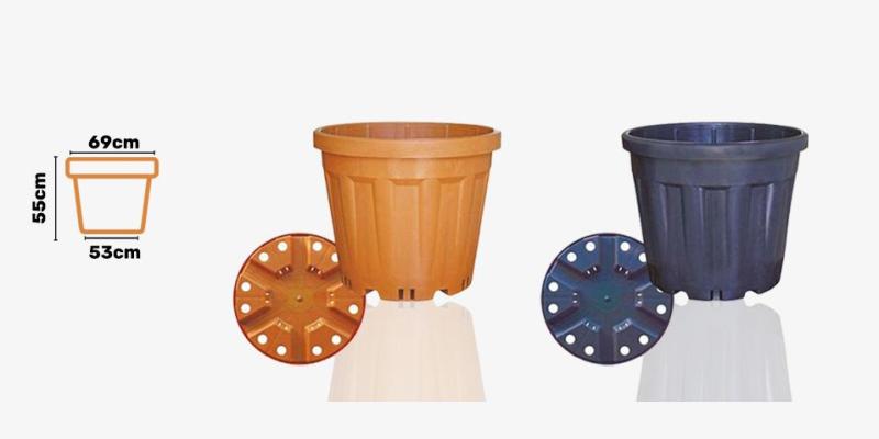 90 Litre Polietilen HDPE Saksı