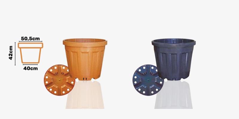55 Litre Polietilen HDPE Saksı