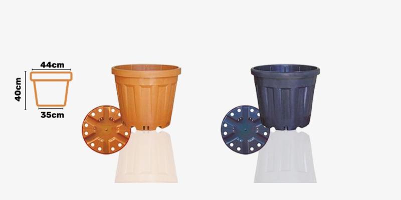 35 Litre Polietilen HDPE Saksı