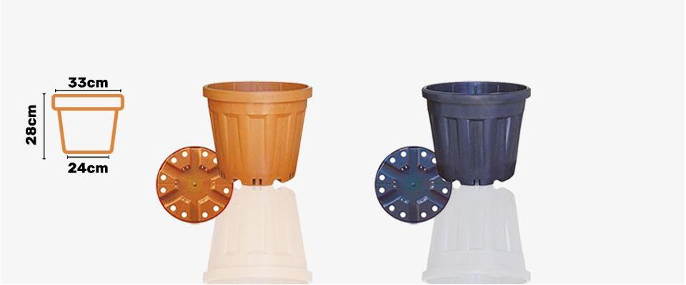 18 Liter Polyethylene Hdpe Flower Pot